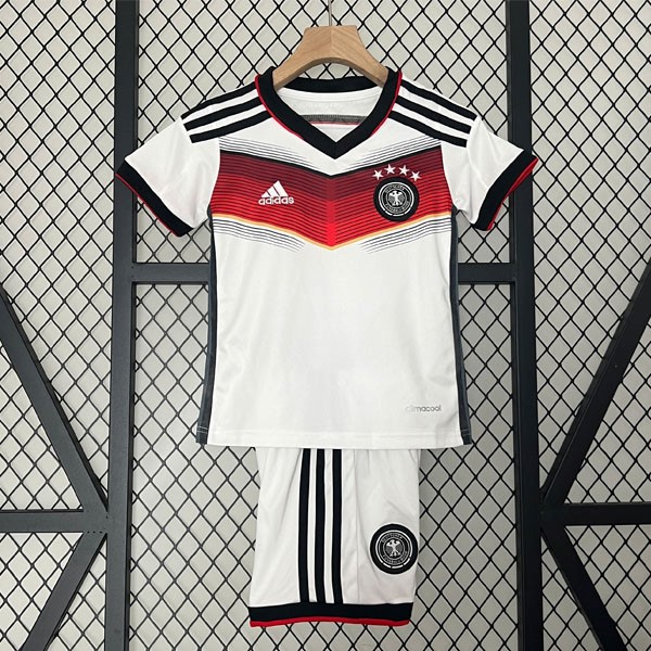 Camiseta Alemania 1ª Retro Niño 2014
